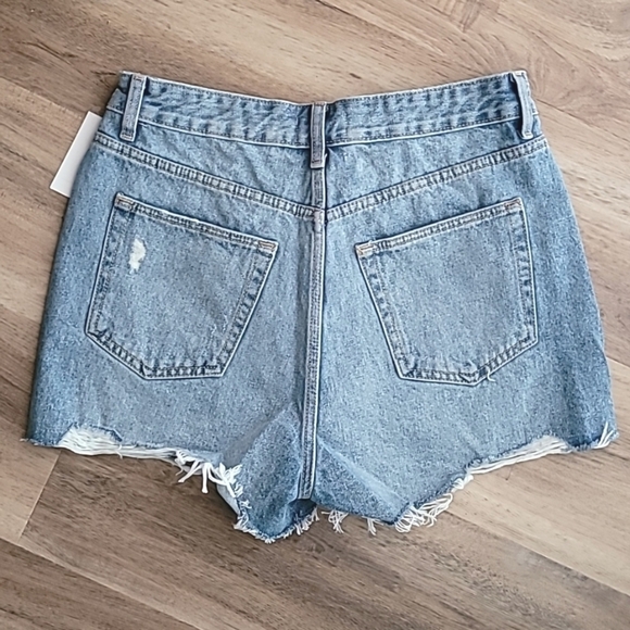 NWT LOVERS + FRIENDS Jack High Rise Cutoff Denim Shorts 28 - Picture 10 of 10